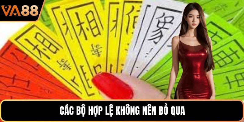 Các bộ hợp lệ không nên bỏ qua