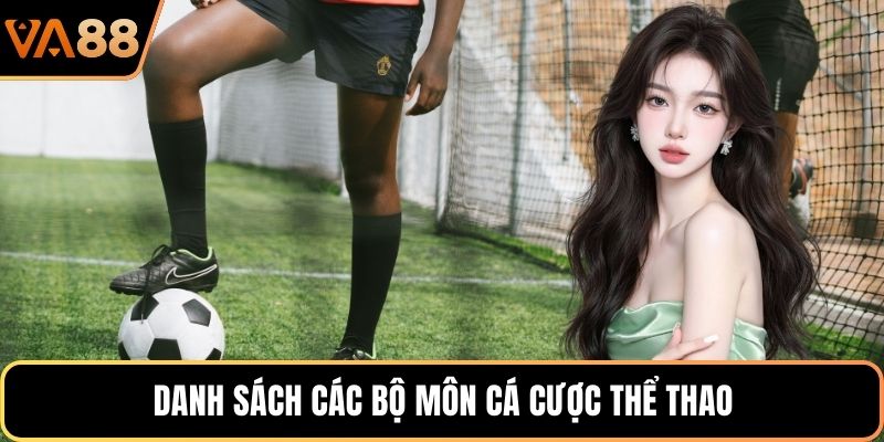 Danh sách các bộ môn cá cược thể thao