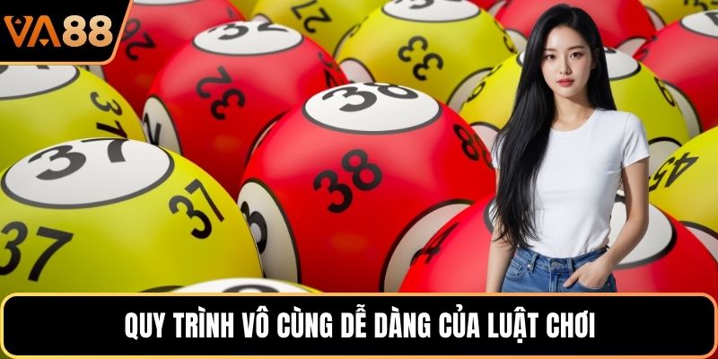 Quy trình vô cùng dễ dàng của luật chơi