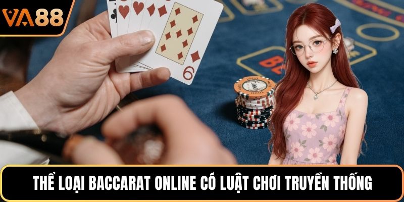 Thể loại baccarat online có luật chơi truyền thống